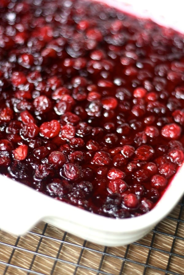 Cranberry Sauce for Thanksgiving.