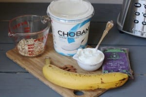 banana oatmeal smoothie 2