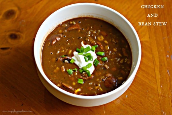 Chicken and Bean Stew Recipe