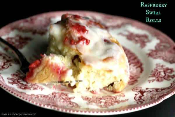 Raspberry Swirl Rolls