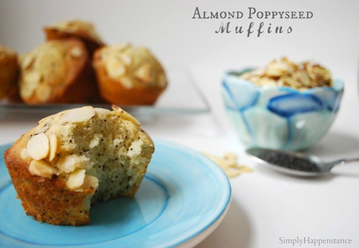 Almond Poppy Seed Muffins