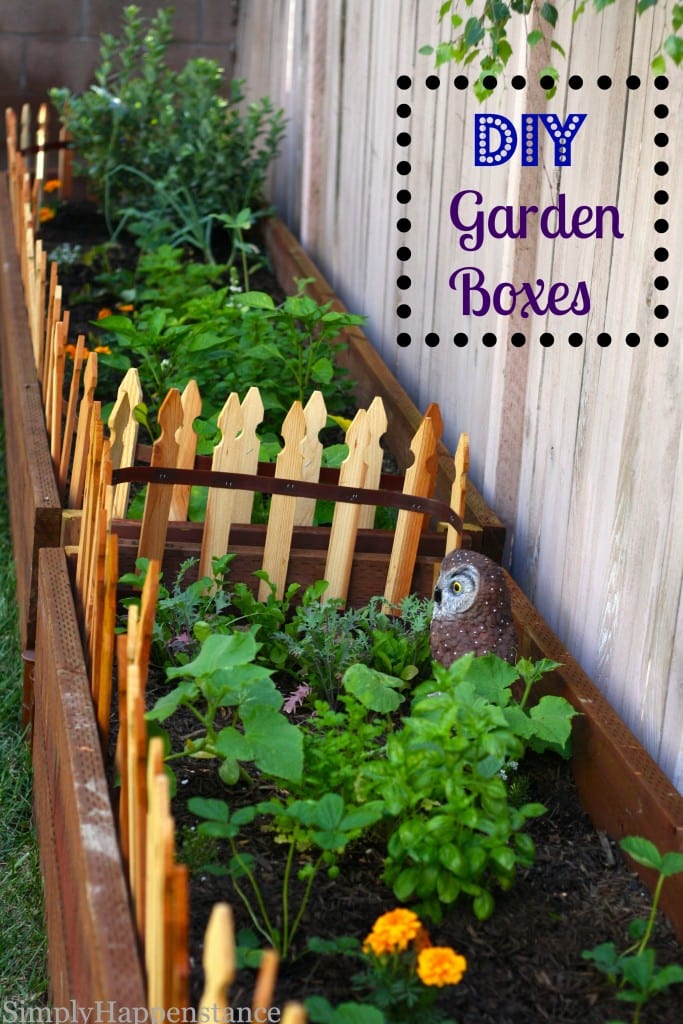 DIY Garden Boxes