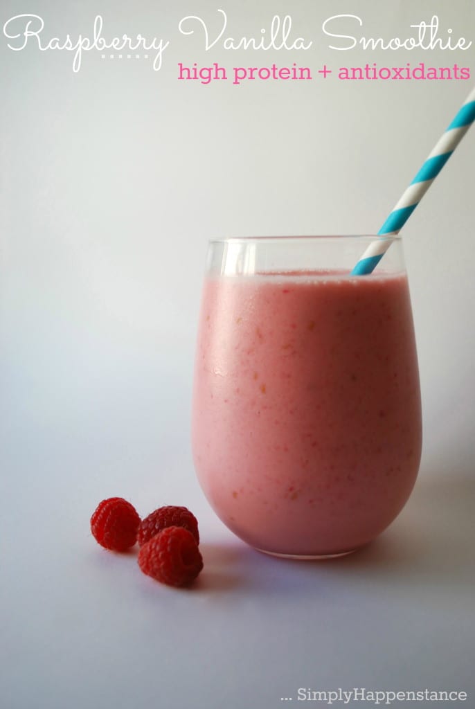 Raspberry Vanilla Smoothie