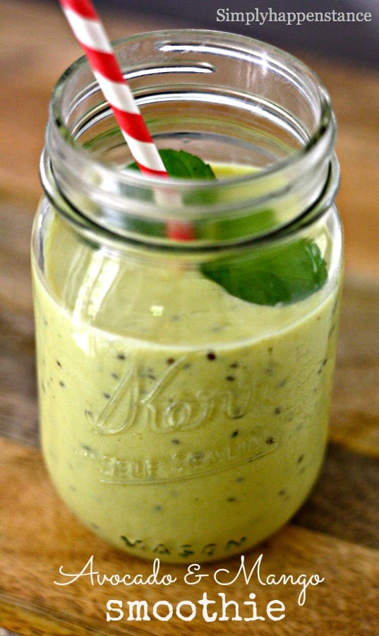 Avocado and Mango Smoothie