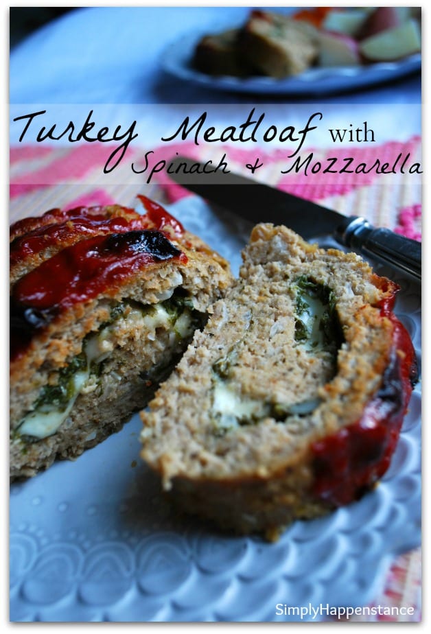 Mini Spinach & Mozzarella Stuffed Meatloaf - My Forking Life