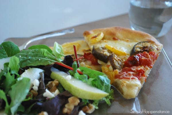 Eggplant & Squash Pizza 3 via Simply Happenstance