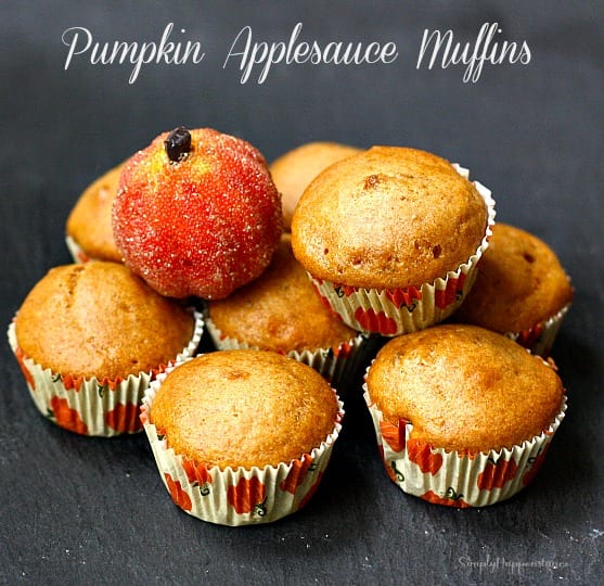 Pumpkin Applesauce Muffins