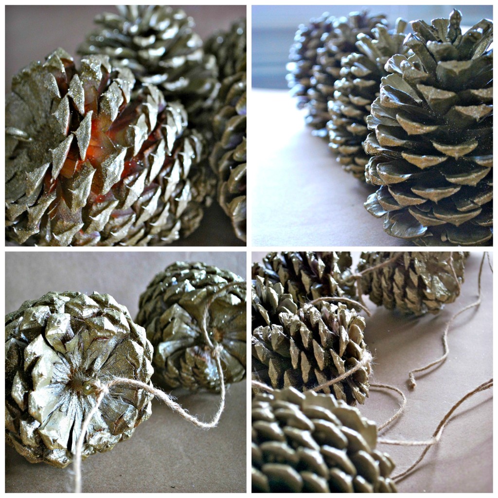 DIY Pinecone Garland {Simply Happenstance  Blog}