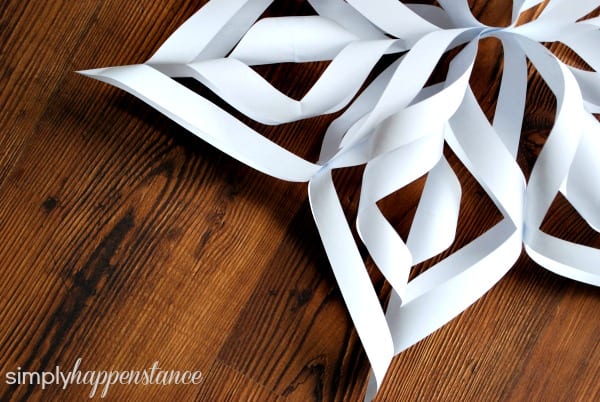 DIY Snowflake {via Simply Happenstance Blog}