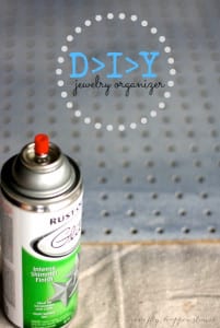 Do It Yourself Jewelry Orgaznizer