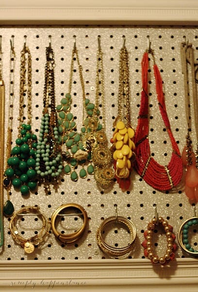 Do It Yourself Jewelry Organizer