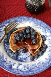 Gluten Free Banana Pancakes