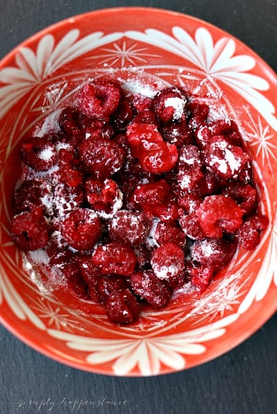 Raspberry Shortbread Ice Cream