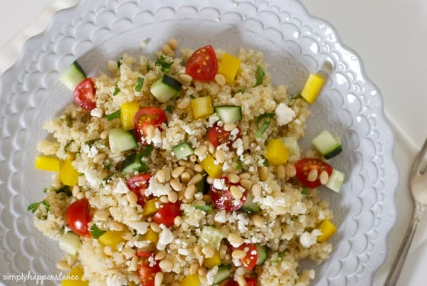 Healthy Quinoa Salad Recipe {via Simply Happenstance} #wheatfree #quinoa #salad.jpg