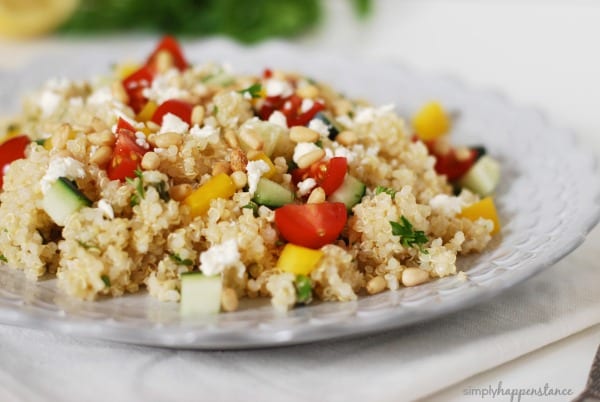 Healthy Quinoa Salad {via Simply Happenstance Blog} #healthy #wheatfree #quinoa #salad.jpg