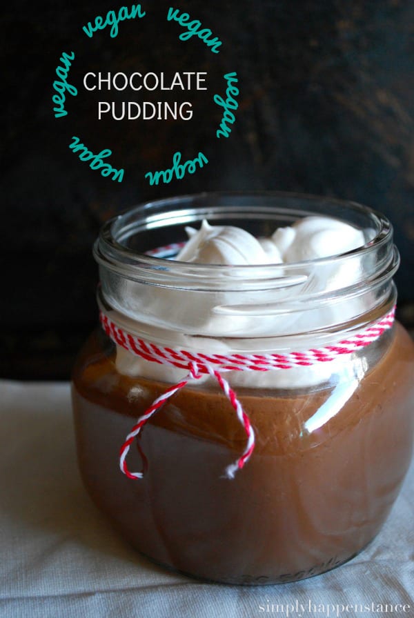 Vegan Chocolate Pudding with Coconut Whipped Cream