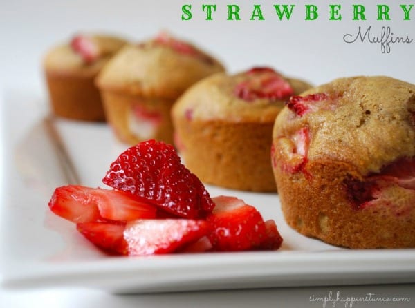 Fresh Strawberry Muffins