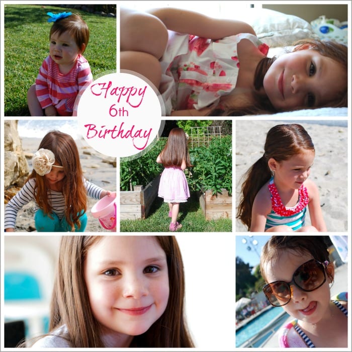 Happy 6th Birthday, Sophia Blue!