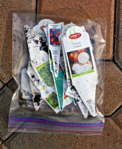 Spring Garden Boxes and Tags for DIY Garden Boxes.