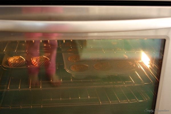 Strawberry Banana Chocolate Chip Muffins