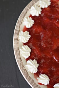 Strawberry Shortbread Pie