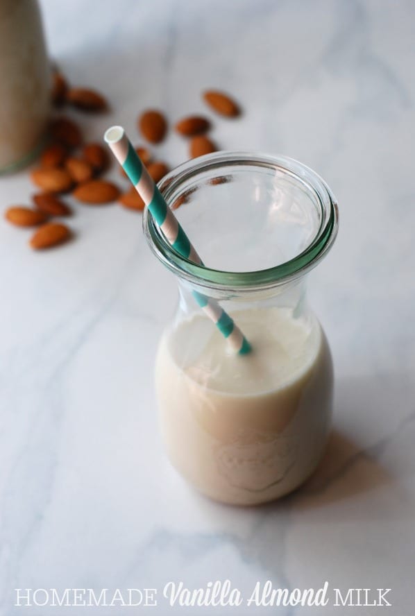 Homemade Vanilla Almond Milk