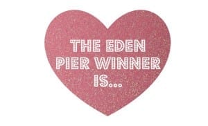 Eden Pier Giveaway Winner