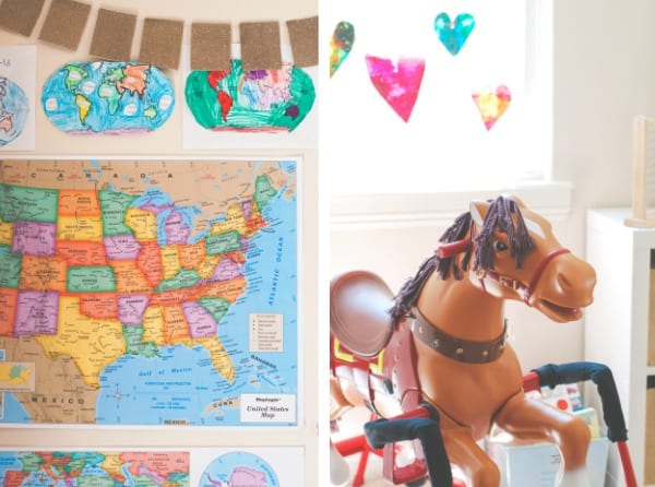 homeschool room tour
