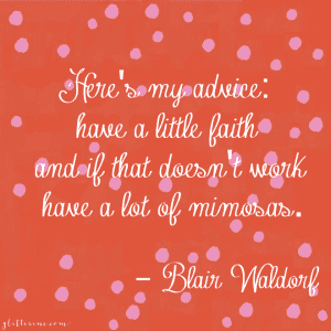 The Best advice from Glitter Inc.