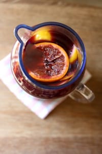 Simple Sangria Recipe. Perfect for Game Day