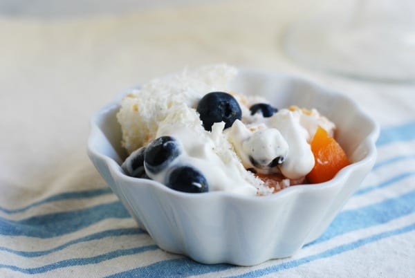 peach and blueberry trifle-80