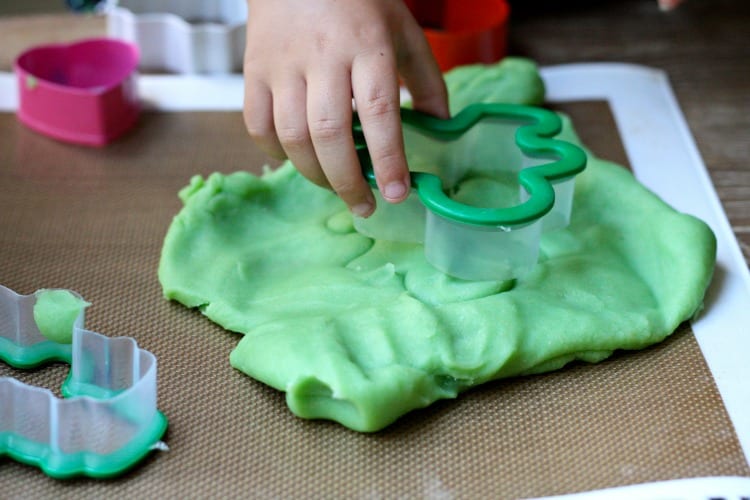 scented homemade playdoh