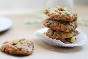chewy monster cookies // simply happenstance blog