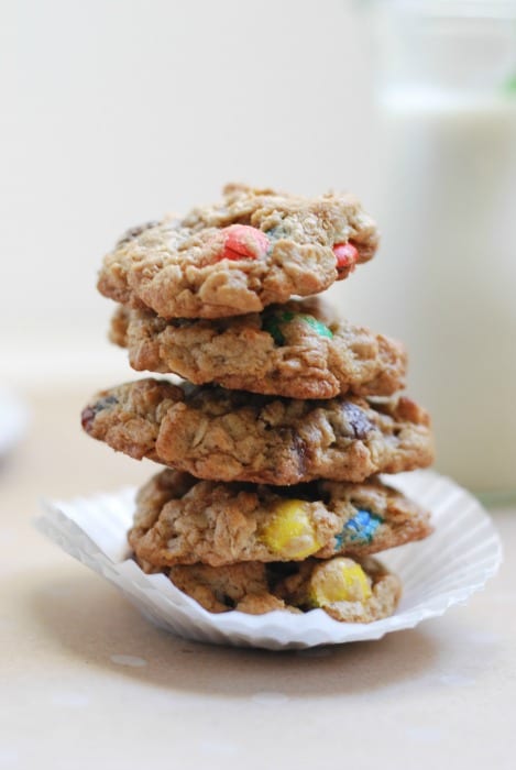 chewy monster cookies // simply happenstance blog