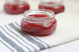 Homemade Raspberry Jam {recipe via Simply Happenstance Blog}