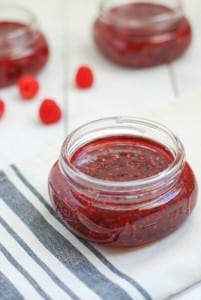 Homemade Raspberry Jam {recipe via Simply Happenstance Blog}