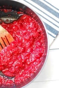Homemade Raspberry Jam {recipe via Simply Happenstance Blog}