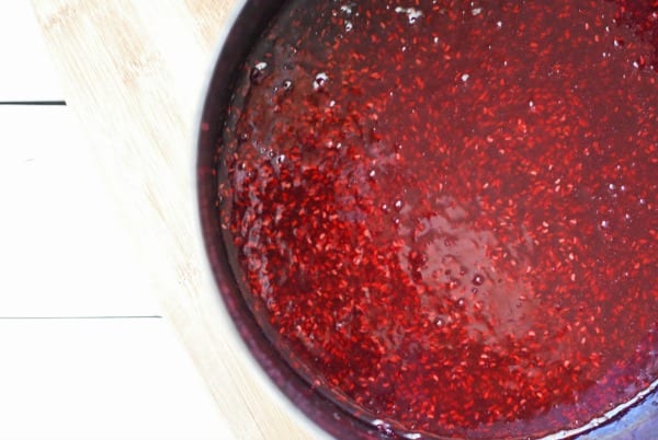 homemade raspberry jam {simplyhappenstance.com} #raspberryjam