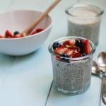 vanilla chia seed pudding {recipe via simplyhappenstance.com}