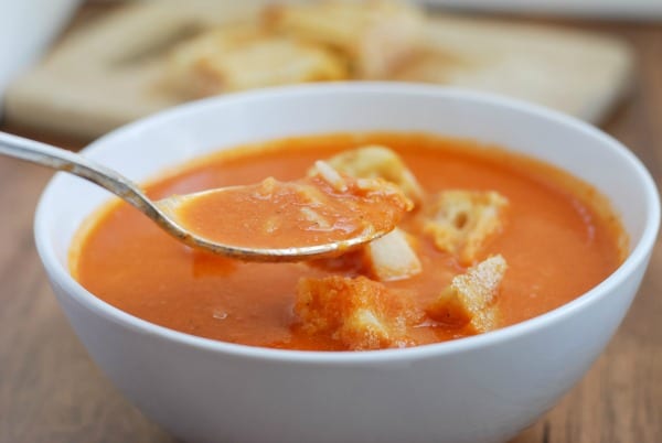 Homemade Tomato Soup w-Grilled Cheese Croutons {simplyhappenstance.com}-65