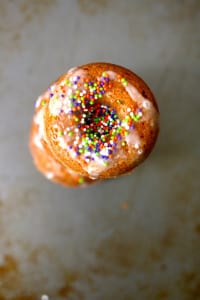 Fall flavors combined into one. Vanilla Spice Donuts With Maple Glaze
