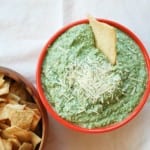 Healthier Spinach Artichoke Dip