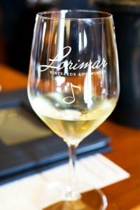 Cheers to wine. Lorimar Winery, Temecula.