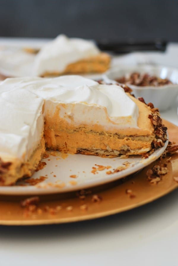 Pumpkin Ice Box Cake  Simply Happenstance Blog