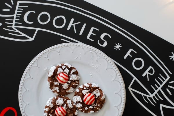 Peppermint Chocolate Crinkle Cookies  Simply Happenstance -60