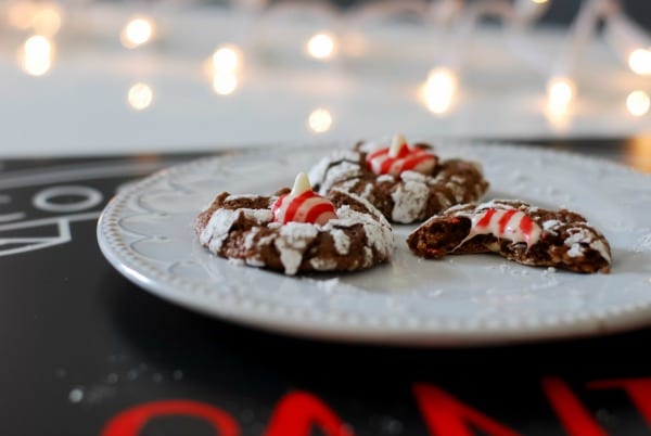 Peppermint Chocolate Crinkle Cookies  Simply Happenstance -79