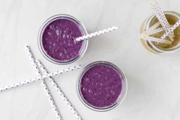 Blueberry Pear Smoothie {simplyhappenstance.com}-61