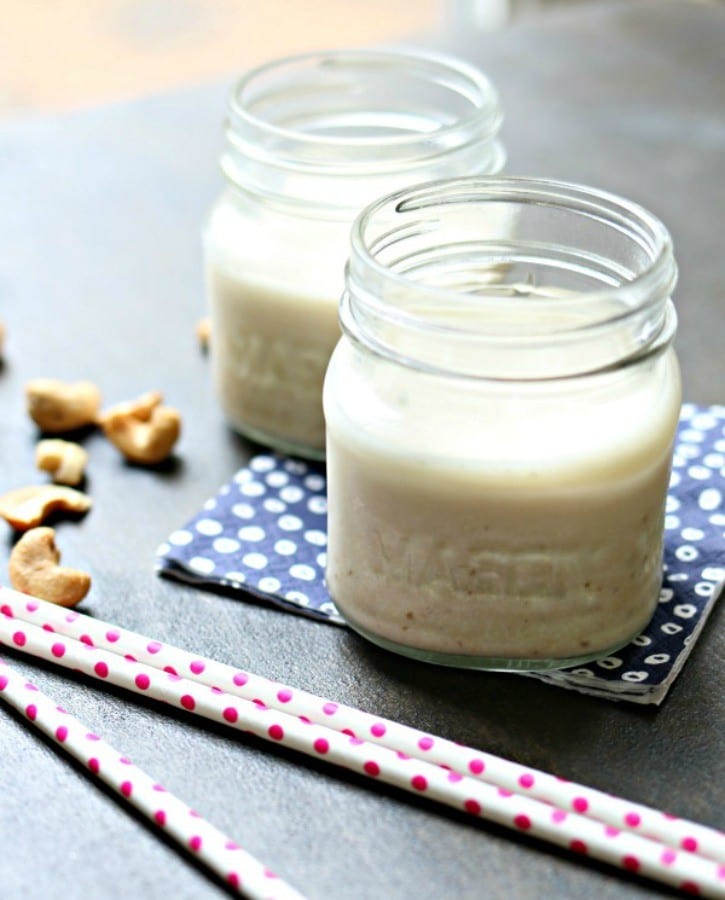 Easy to make Cashew Milk