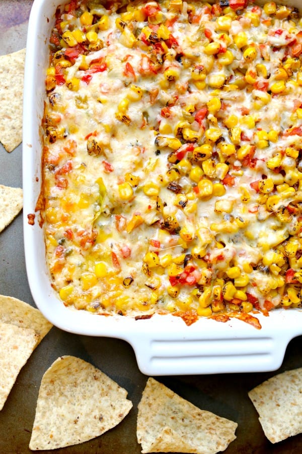 Easy Cheesy Corn Dip