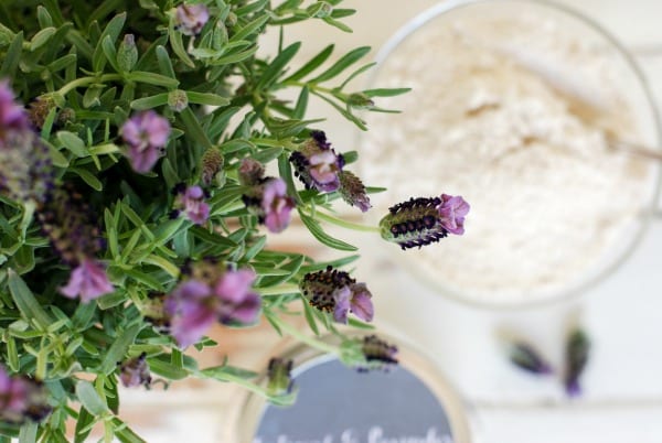 DIY Oatmeal and Lavender Bath Soak  simplyhappenstance.com #DIY #BathSoak #Lavender #Oatmeal